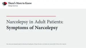 Symptoms of narcolepsy in adult patients presentation thumbnail