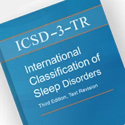 Image of the cover of the ICSD-3-TR diagnostic manual